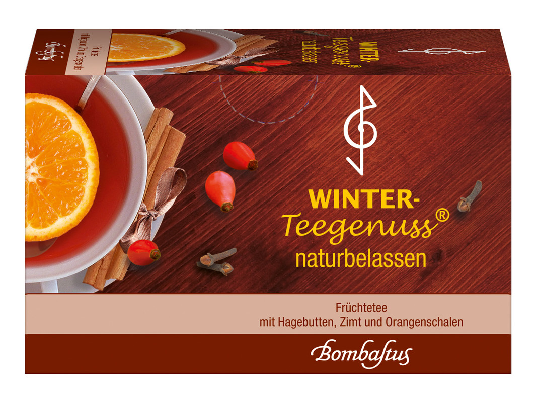 Winter-Teegenuss® Hagebutte, Zimt, Orange