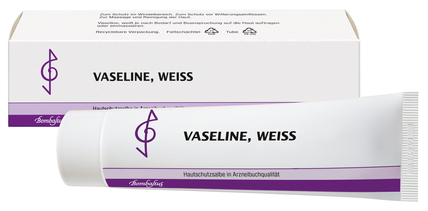 Vaseline, weiß