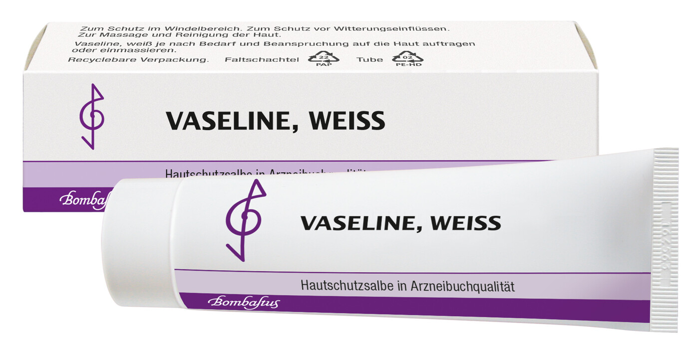 Vaseline, weiß